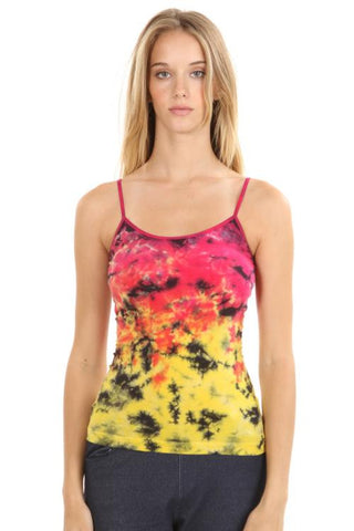 Two Color Tie Dye Camisole