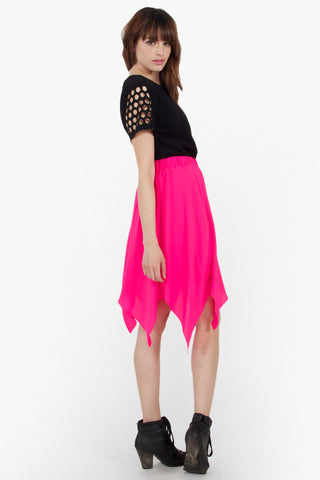 Pink Hanky Skirt