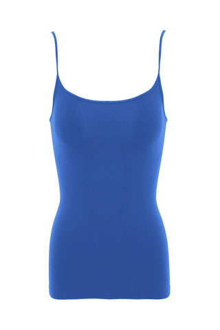 Regular Length Seamless Camisole -Deft Blue-One Size Fits Most