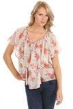 Corsage Cluster Blouse