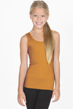 Kids Ribbed Seamless Tank Top