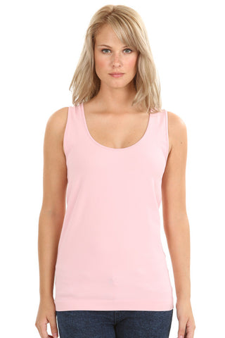 Relaxed Fit Seamless Ribbed Tank Top