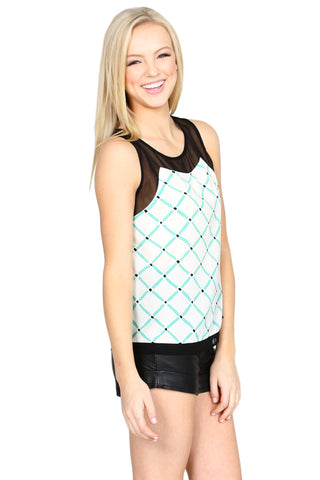 Miss Crissy Crossed Top