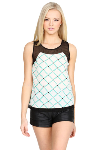 Miss Crissy Crossed Top
