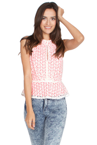 Peek A Boo Top
