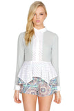 Mint Formal Top