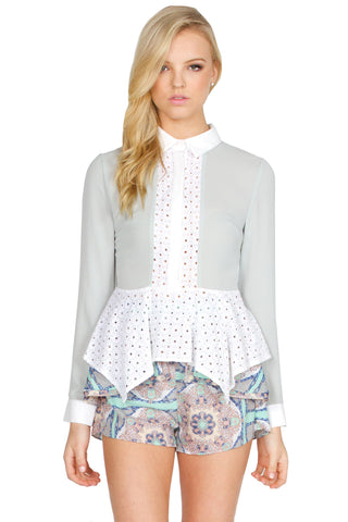Mint Formal Top