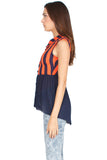 Orange Circus Top