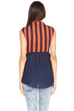 Orange Circus Top