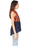 Orange Circus Top