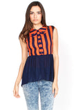Orange Circus Top