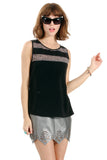 Shaded Stripes Top
