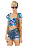 Floral Bombshell Top