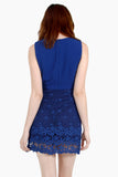 Sapphire Lace Dress