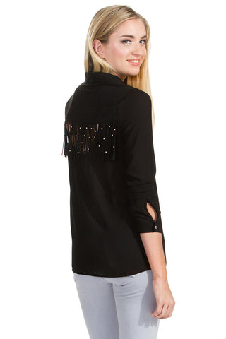 Mark Fast Fringe Top