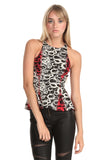 Hard Rock Peplum Top