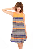 Orange Burst Dress