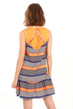 Orange Burst Dress