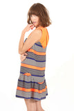 Orange Burst Dress