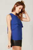 Royal Ruffle Top