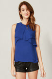 Royal Ruffle Top