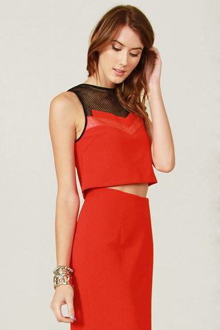 Red Revolt Top