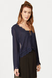 Navy Romance Top