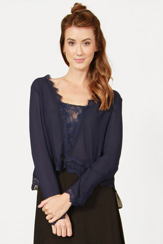 Navy Romance Top