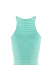 Seamless Ribbed Cropped Tank
