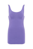Scoop Neck Side Ribbed Tank Top