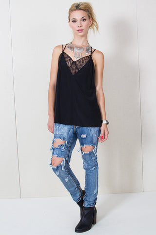 Mystery Lace Top