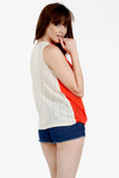 Orange Flare Top