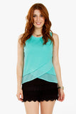 Serene Green Top