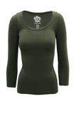 Seamless 3/4 Sleeve Top