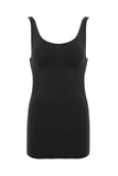 Scoop Neck Side Ribbed Tank Top