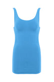 Scoop Neck Side Ribbed Tank Top