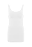 Scoop Neck Side Ribbed Tank Top