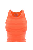 Seamless Ribbed Cropped Tank
