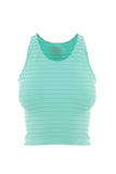 Seamless Ribbed Cropped Tank
