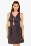 Pink Pipes Scuba Dress