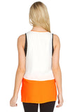 Orange Block Tank