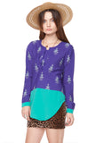 Jewel Iris Top