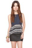 Shadow Play Peplum Top