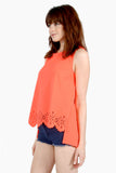 Neon Lasercut Top