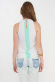 Mint Stripe Top