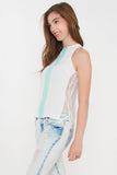 Mint Stripe Top